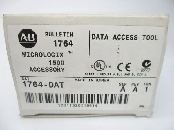 ALLEN BRADLEY 1764-DAT SER. A F/W 1 5VDC REV. A (WH) NSMP