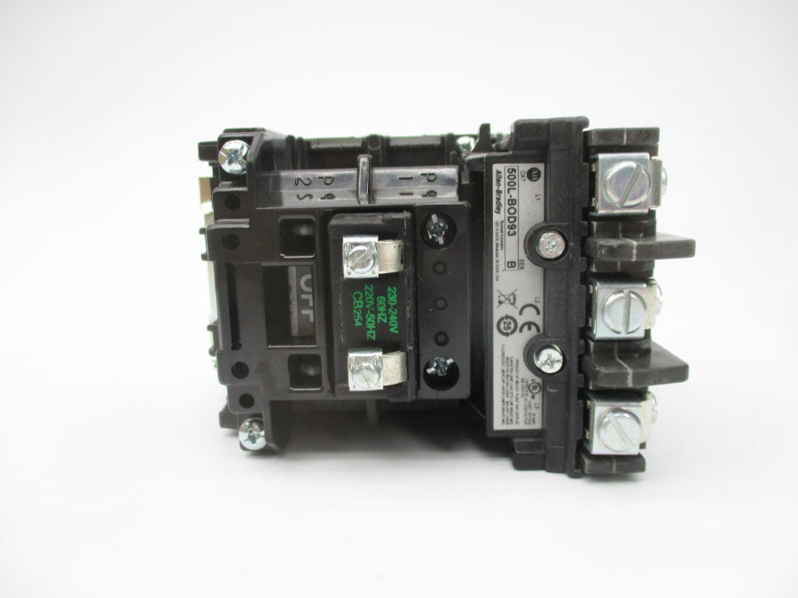 ALLEN BRADLEY 500L-BOD93 SER. B 230-240V 30A (BR/WH) (AS PICTURED) NSMP