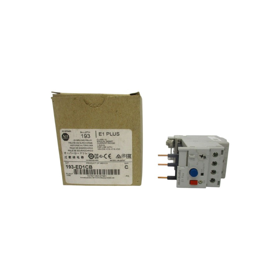 INDUSTRIAL SPARE PART 193-ED1CB SER. C 600V 1.0-5.0A (BR/WH) NSMP