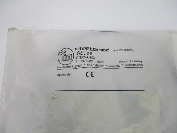 IFM EFECTOR IG5369 IG-3005-ANKG NSMP