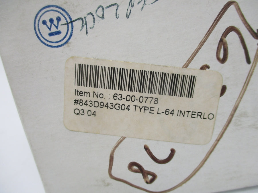 WESTINGHOUSE 843D943G04 L-64 600V NSMP