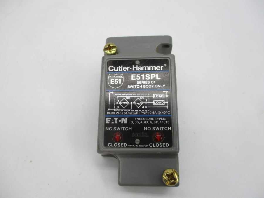 CUTLER HAMMER E51SPL SER. C1 10-30VDC 0.6A NSMP