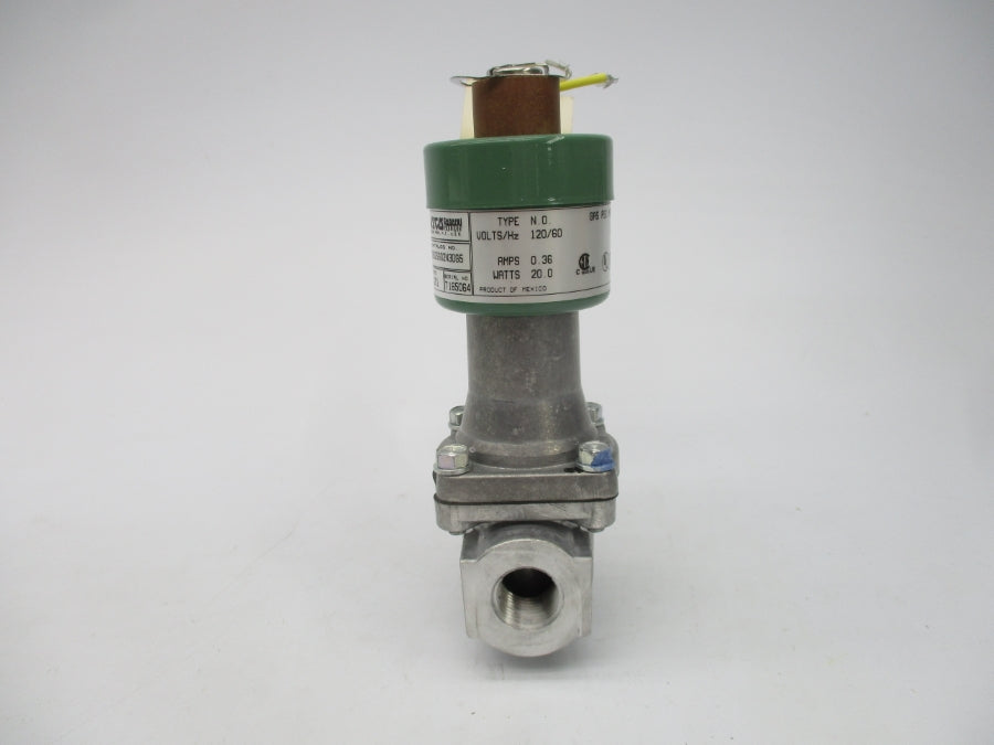 ASCO S262SG02N3DG5 120V 0.36A 30PSI 1/2" NSMP