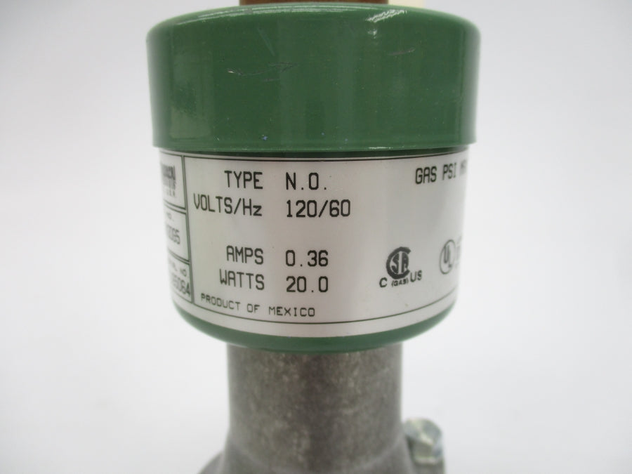 ASCO S262SG02N3DG5 120V 0.36A 30PSI 1/2" NSMP