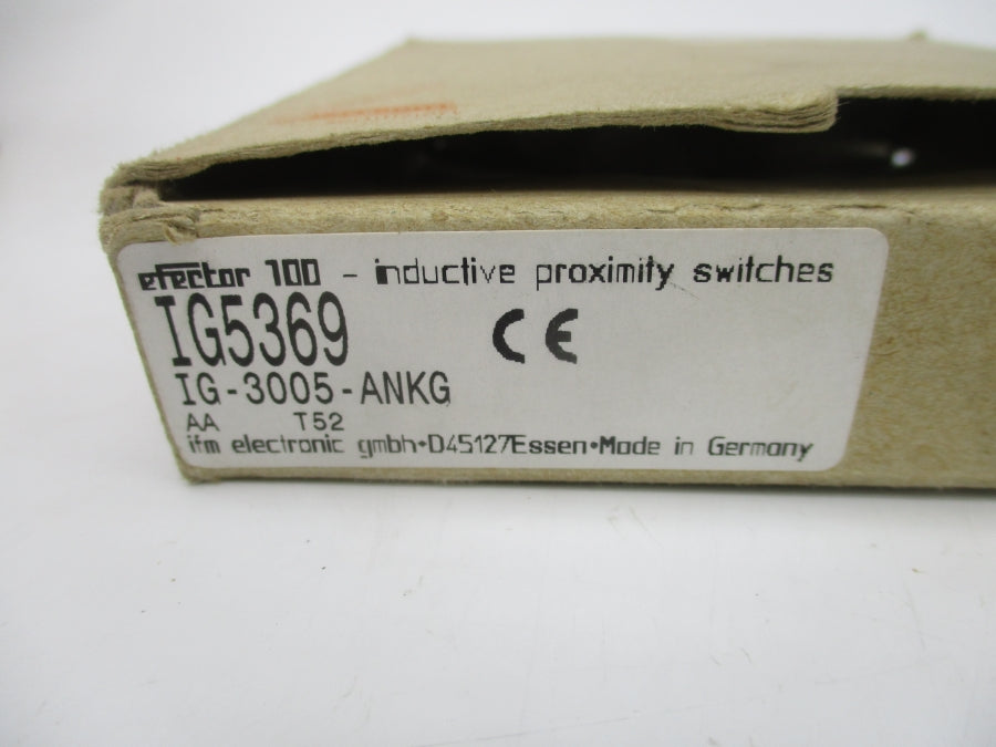 IFM EFECTOR IG5369 IG-3005-ANKG 10-55VDC NSMP