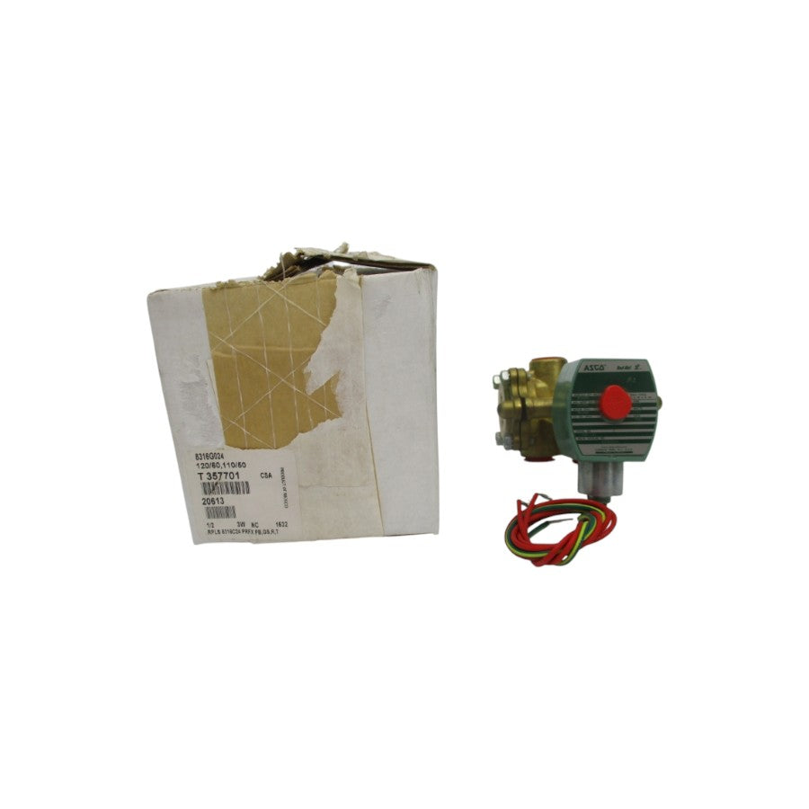 ASCO 8316G024 110/120V 10-250PSI 1/2" NSMP