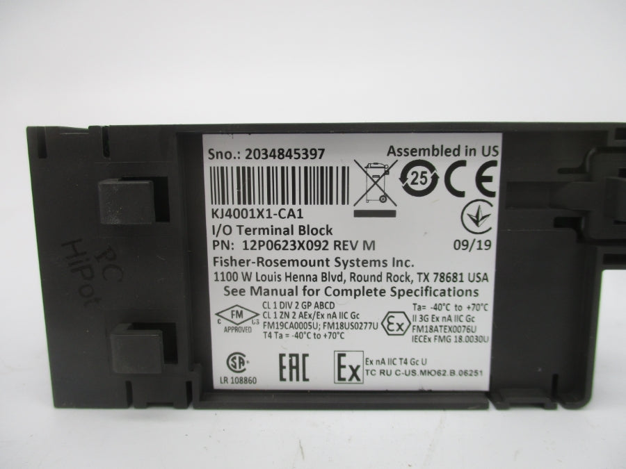 FISHER ROSEMOUNT 12P0623X092 REV. M NSNP