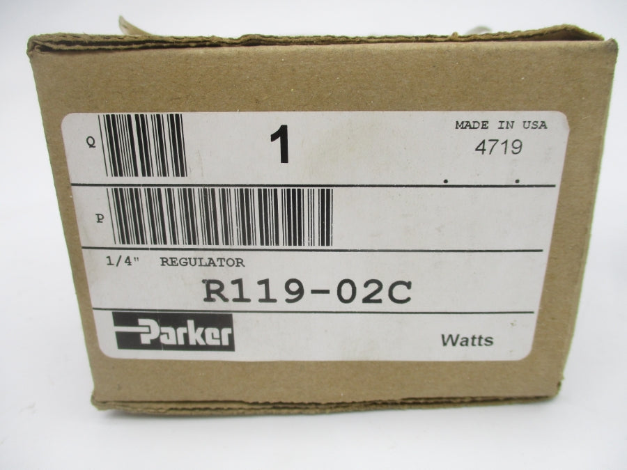 PARKER R119-02CP 300PSI 1/4" NSMP