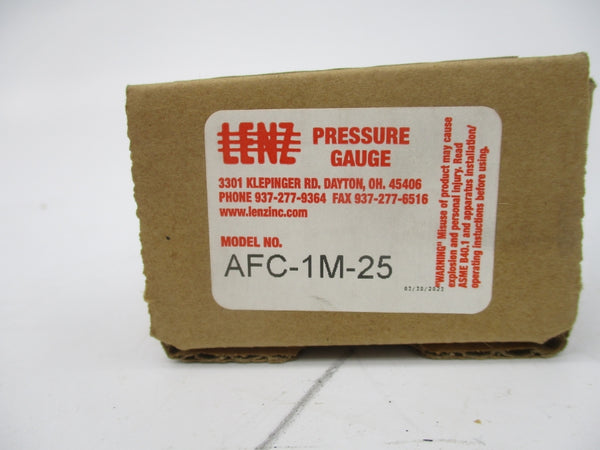 LENZ AFC-1M-25 0-1000PSI NSMP