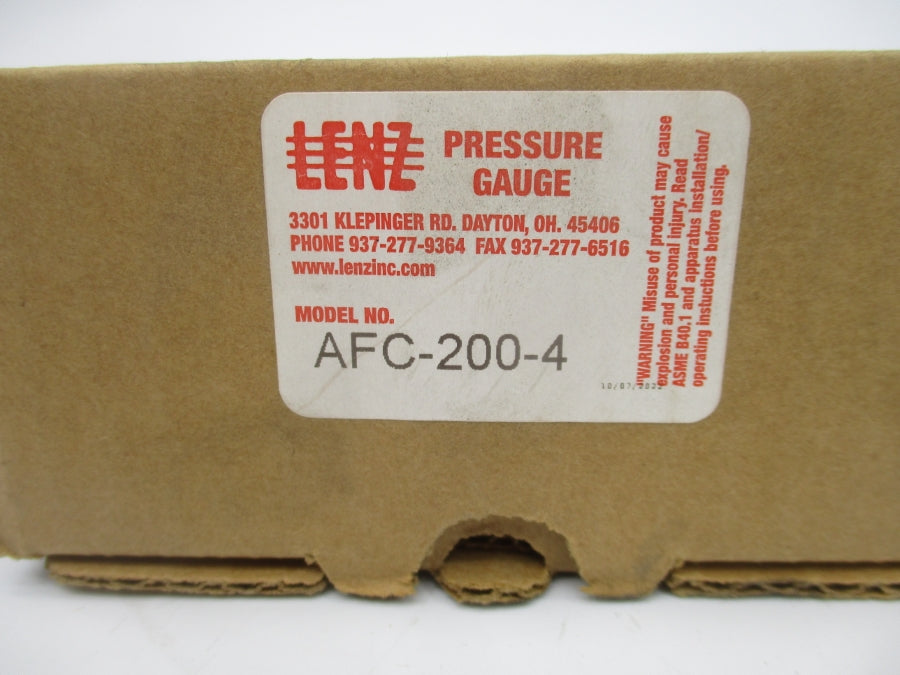 LENZ AFC-200-4 0-200PSI NSMP
