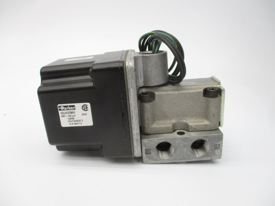 PARKER CCJ137B01 120V 150PSI 3/8" NSMP