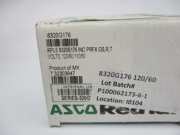 ASCO 8320G176 110/120V 50PSI 1/4" NSMP