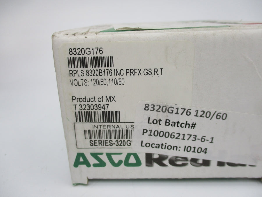 ASCO 8320G176 110/120V 50PSI 1/4" NSMP
