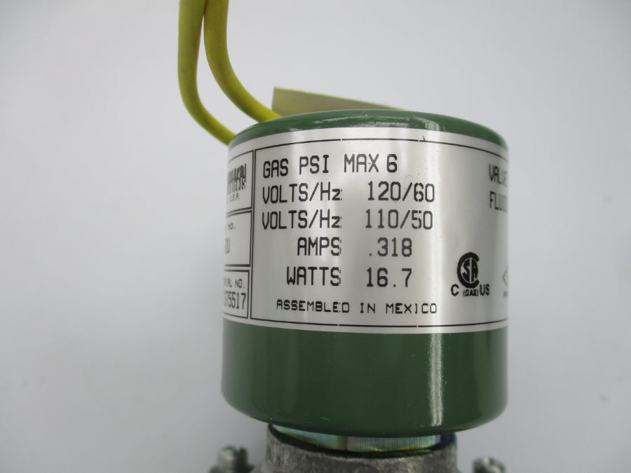 ASCO K3A542U 110/120VAC 6PSI 1/2" NSMP