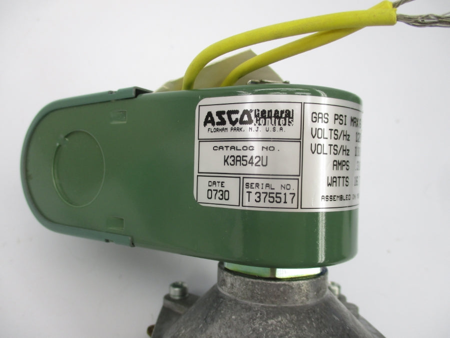 ASCO K3A542U 110/120VAC 6PSI 1/2" NSMP