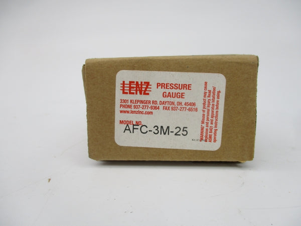 LENZ AFC-3M-25 0-3000PSI NSMP