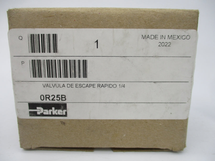 PARKER 0R25B 150PSI 1/4" NSMP