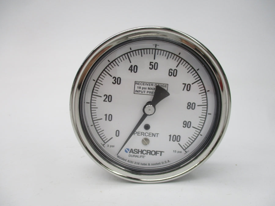 ASHCROFT 35-1009SW-02B-XPRUC-3-15 C 3-15PSI 3-1/2" NSMP