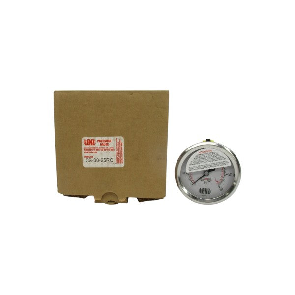 LENZ SS-60-25RC 0-60PSI NSMP