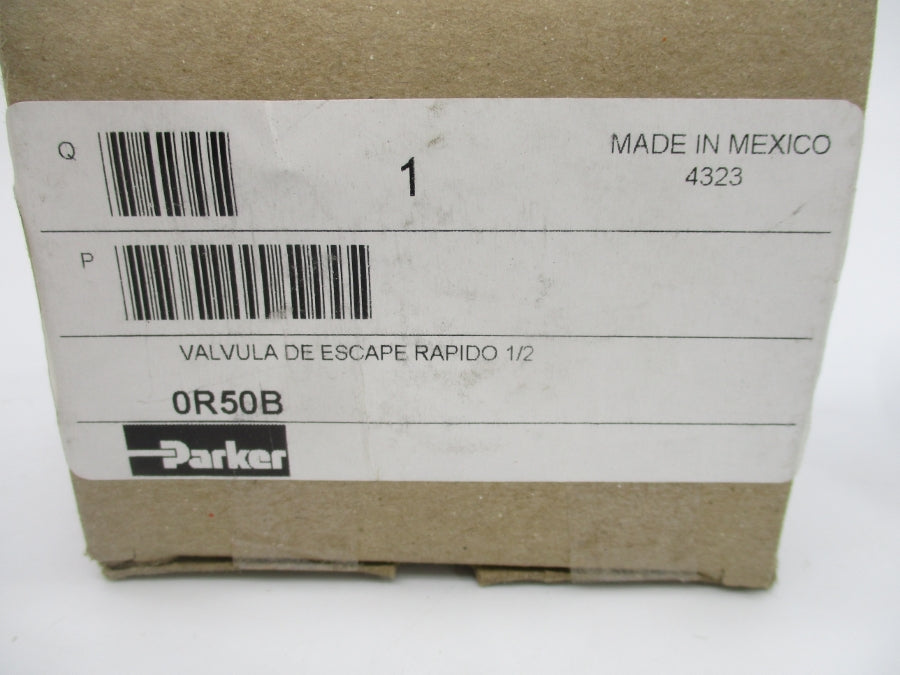 PARKER 0R50B 150PSI 1/2" NSMP