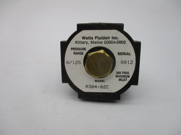 WATTS R384-02C 0/125PSI 1/4" NSMP