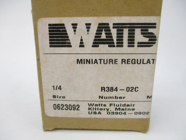 WATTS R384-02C 0/125PSI 1/4" NSMP