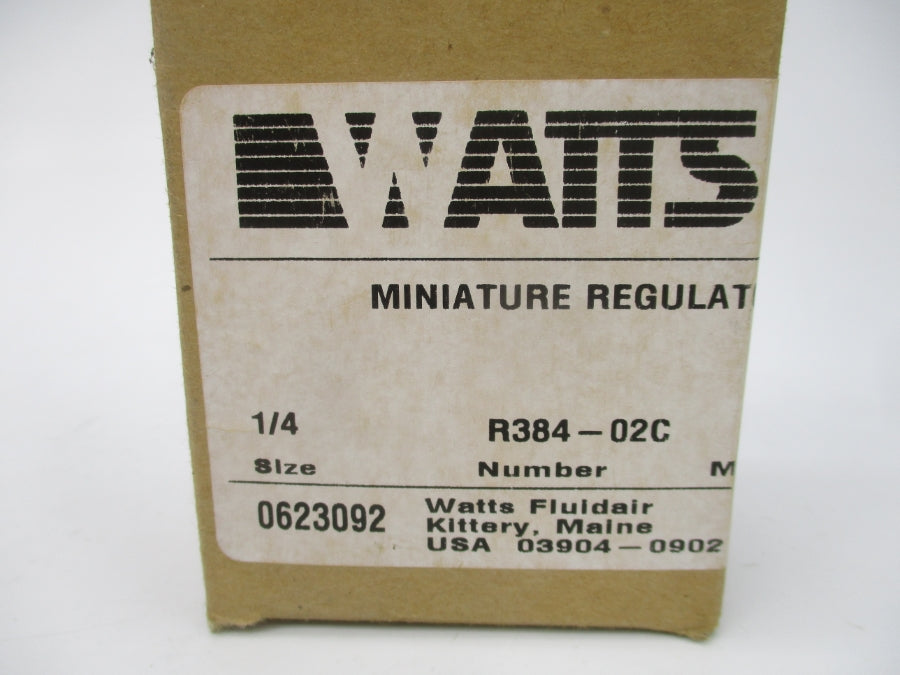 WATTS R384-02C 0/125PSI 1/4" NSMP