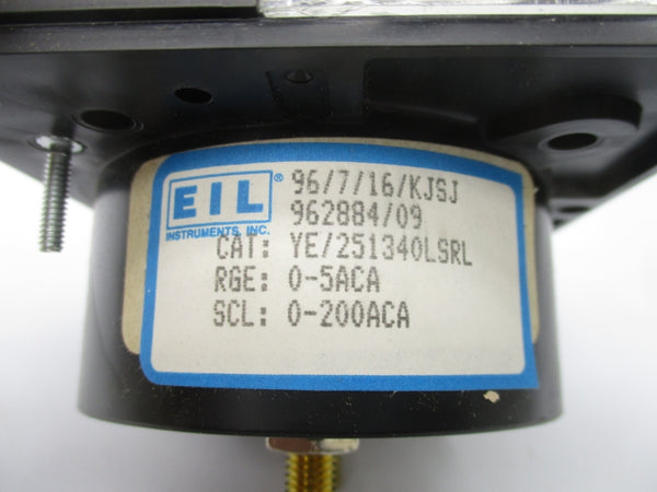 YOKOGAWA 251340LSRL 0-200 A NSMP