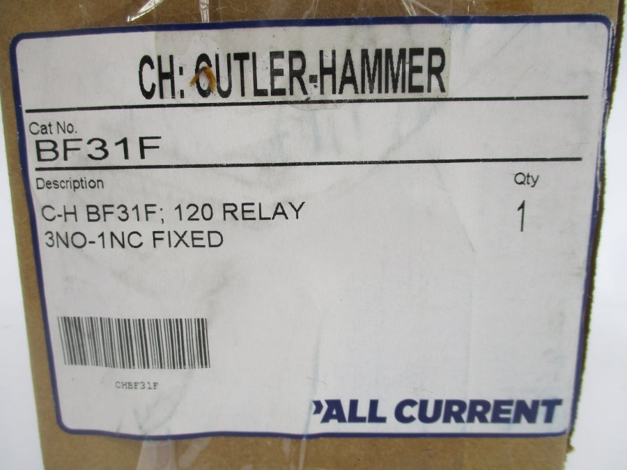 CUTLER HAMMER BF31F 60A 110/120V NSMP