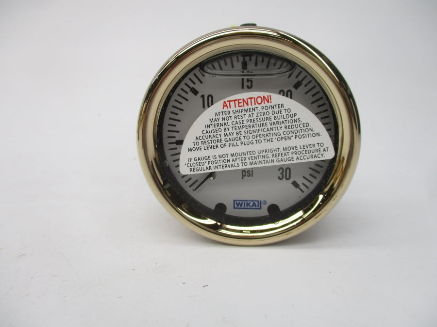 WIKA 9318151 0-30PSI 1/4" NSMP