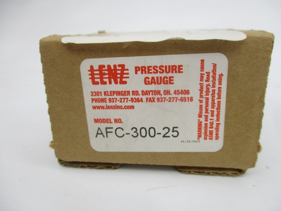 LENZ AFC-300-25 0-300PSI NSMP