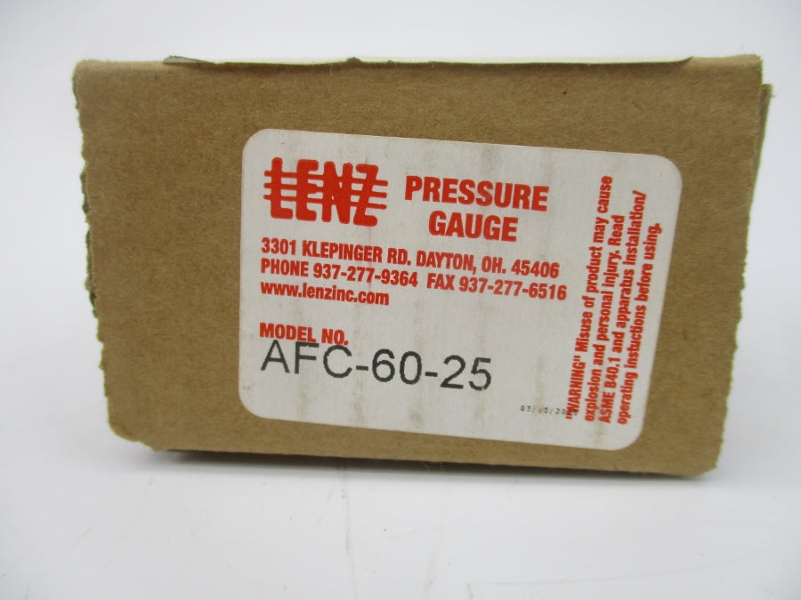 LENZ AFC-60-25 0-60PSI NSMP