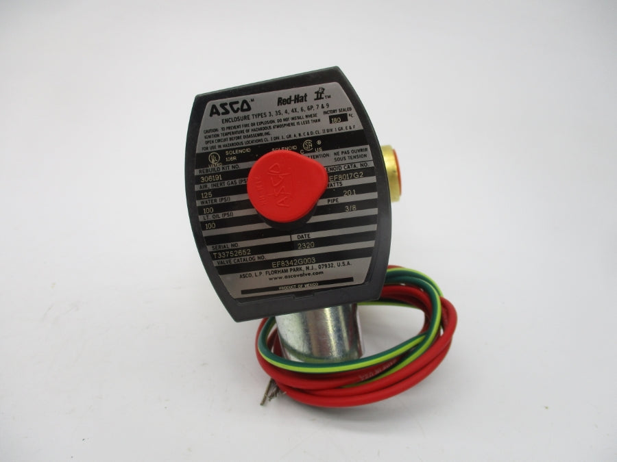 ASCO EF8342G003 120V 100-125PSI 3/8" NSMP