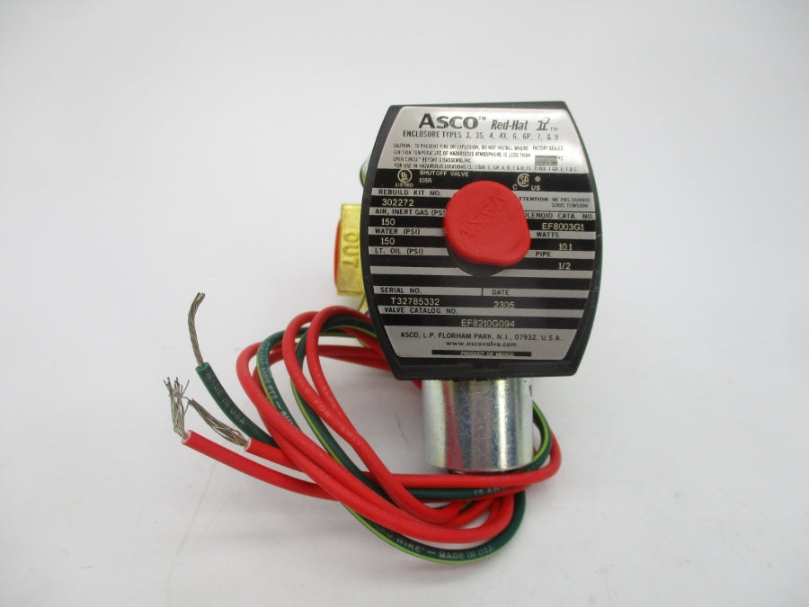 ASCO EF8210G094 110/120V 150PSI 1/2" NSMP