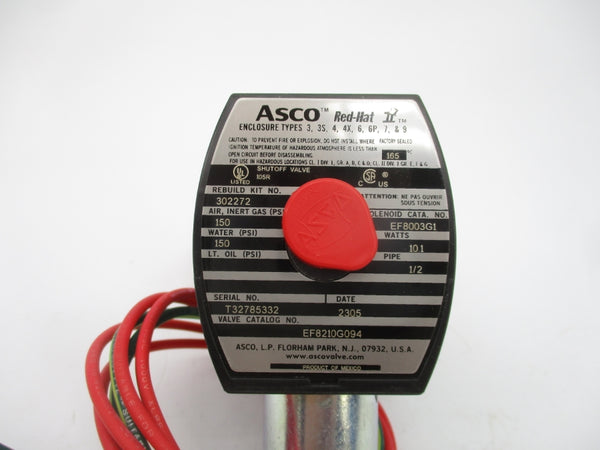 ASCO EF8210G094 110/120V 150PSI 1/2" NSMP