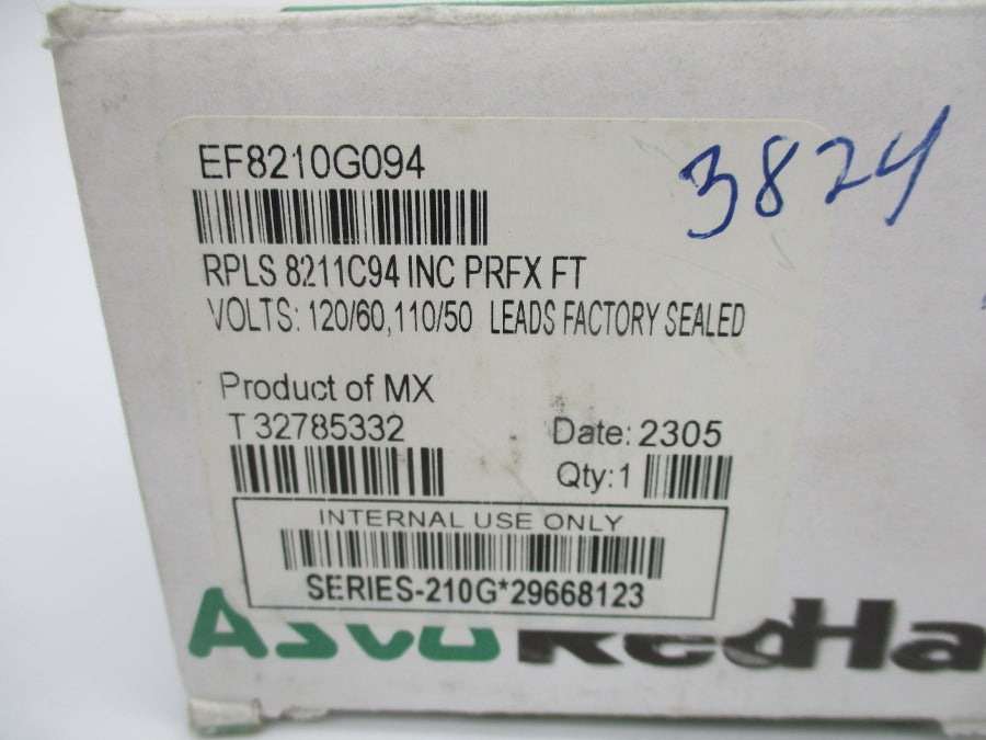 ASCO EF8210G094 110/120V 150PSI 1/2" NSMP