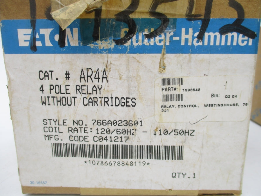 CUTLER HAMMER AR4A 766A023G01 110/120V 60A NSMP