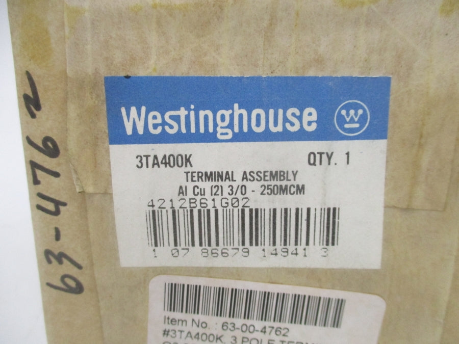 WESTINGHOUSE 3TA400K NSFS