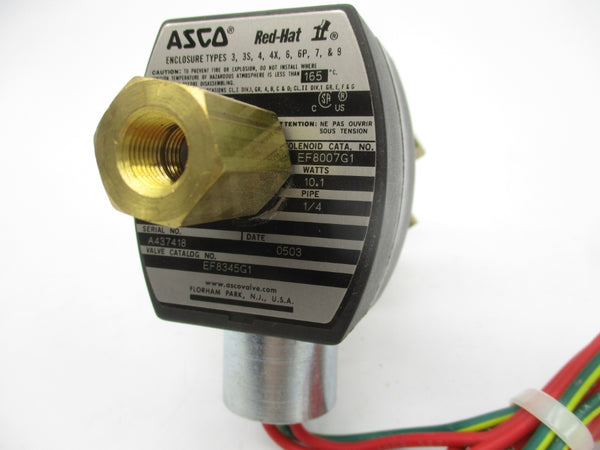 ASCO EF8345G1 110/120V 10-150PSI 1/4" NSNP