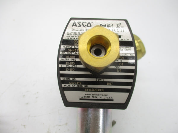 ASCO EF8345G001 110/120V 10-150PSI 1/4" UNMP