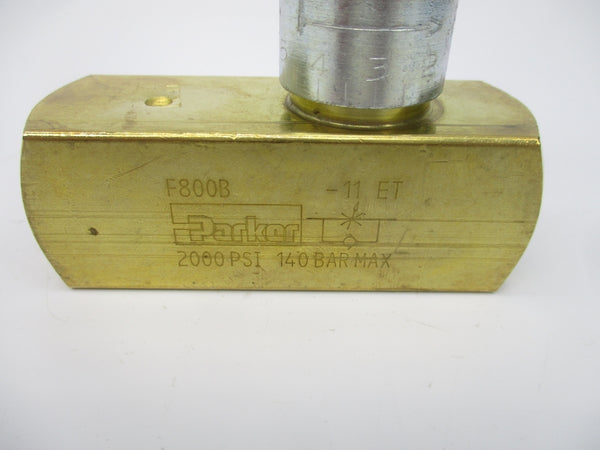 PARKER F800B-11ET 2000PSI NSNP