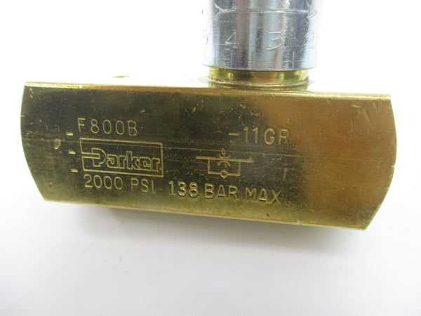 PARKER F800B-11GR 2000PSI NSNP