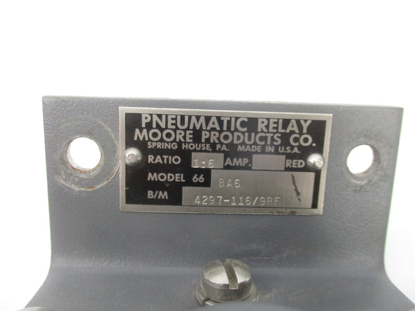 MOORE BA6 4297-116/9RF RATIO 1:6 UNMP
