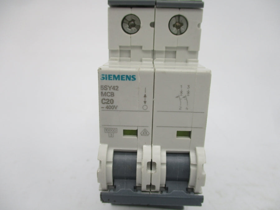 SIEMENS 5SY4220-7 5SY42MCBC20 400V 20A UNMP
