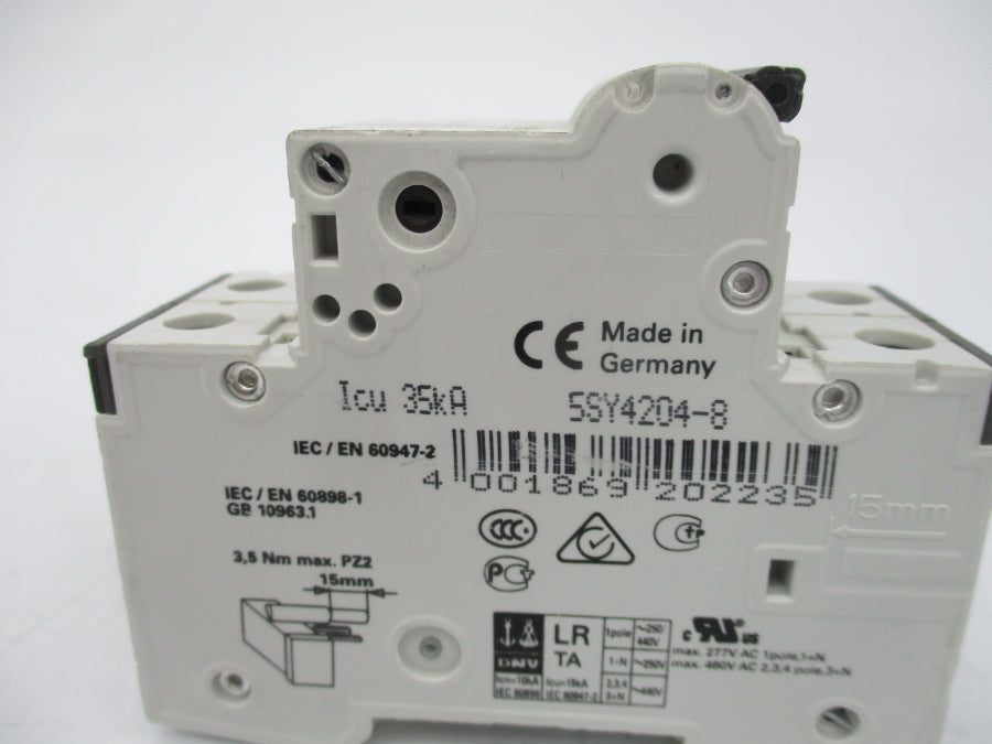 SIEMENS 5SY4204-8 400V 4A NSNP