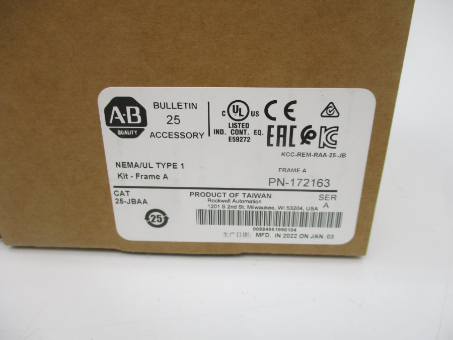 ALLEN BRADLEY 25-JBAA SER. A (BR/WH) NSMP