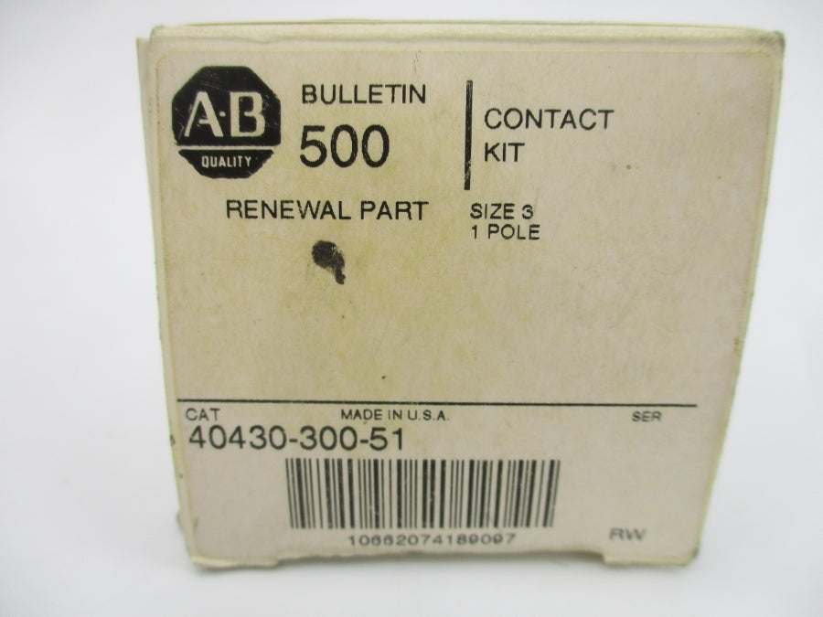 INDUSTRIAL SPARE PART 40430-300-51 (WH) NSMP
