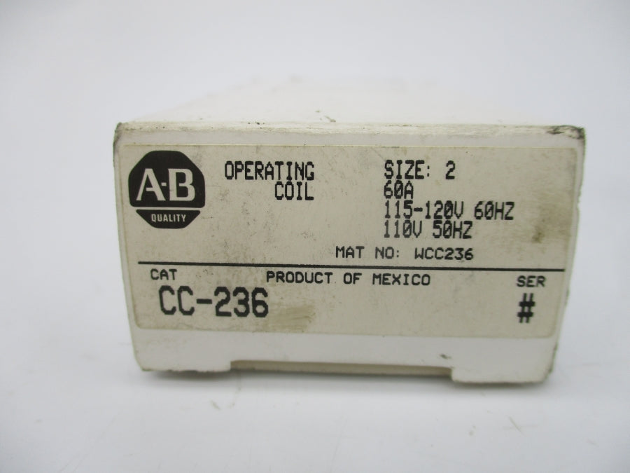 INDUSTRIAL SPARE PART CC-236 110/115-120V 60A (WH) NSMP