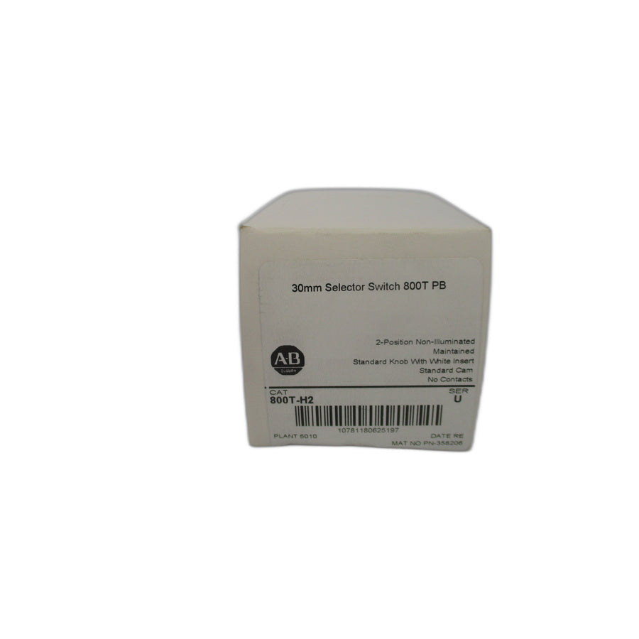 ALLEN BRADLEY 800T-H2 SER. U (WH) NSFS
