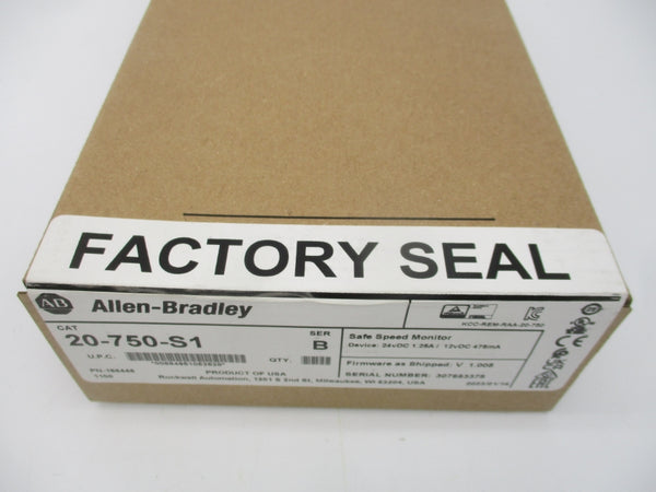 ALLEN BRADLEY 20-750-S1 SER. B F/W 1.008 24VDC 1.25A NSFS